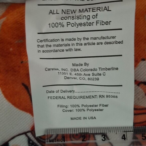 Deny Designs Fox Pattern Throw Pillow 16" x 16" 100% Polyester Fiber - Picture 6 of 6